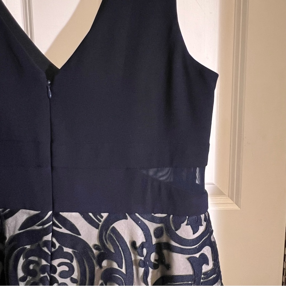 Xscape Navy Blue Formal Dress - Picture 7 of 12